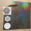 Sacred Mycelium Die-Cut Holographic Vinyl Decal