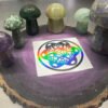 Sacred Mycelium Die-Cut Holographic Vinyl Decal